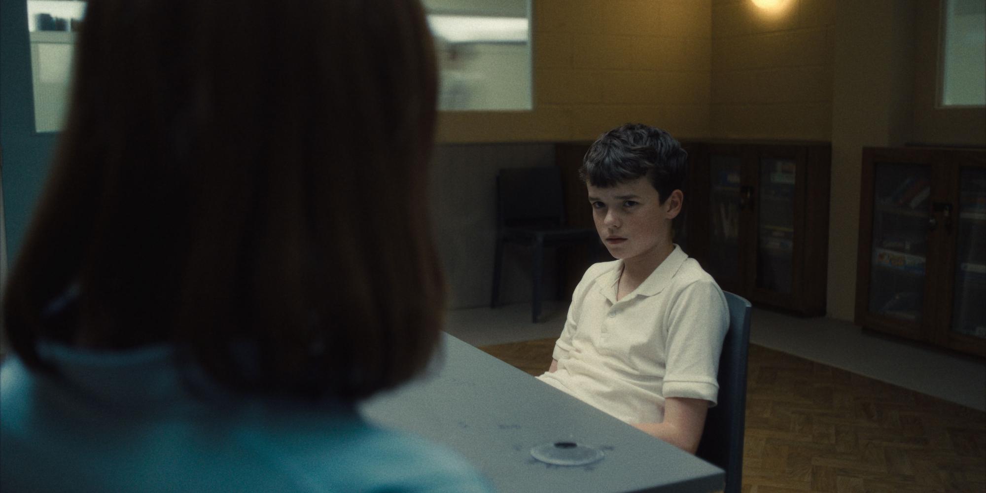Owen Cooper spielt Jamie Miller in der britischen Netflix-Serie „Adolescence“.