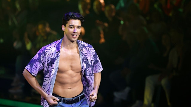 Golfprofi Diego Pooth bei der 18. Staffel der RTL-Tanzshow „Let's Dance“ im Coloneum.