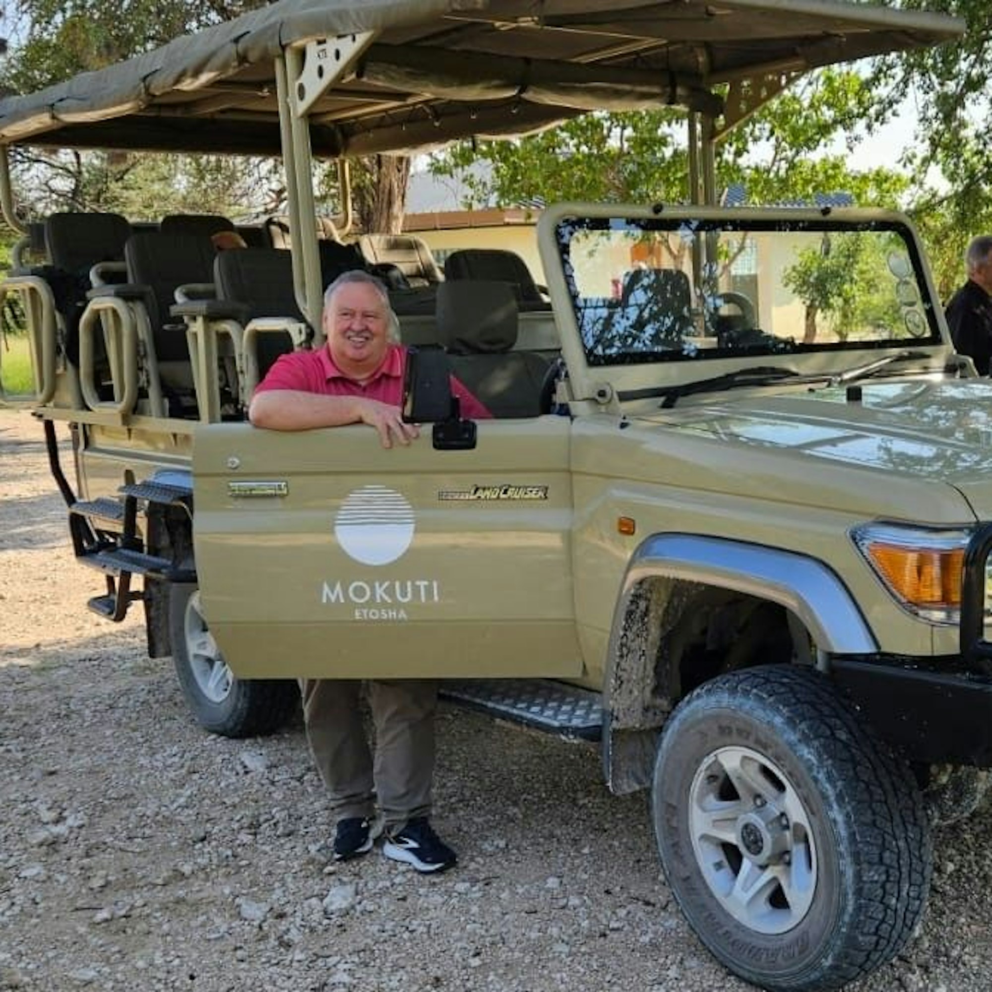 Rabaue-Keyboarder Peter van den Brock genoss mit seinen Kollegen gleich mehrere Safaris.