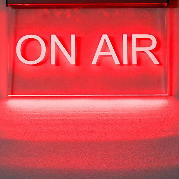 Ein Schild mit der Aufschrift "On Air" (Symbolbild)