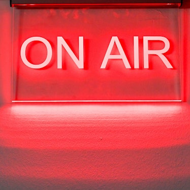 Ein Schild mit der Aufschrift "On Air" (Symbolbild)