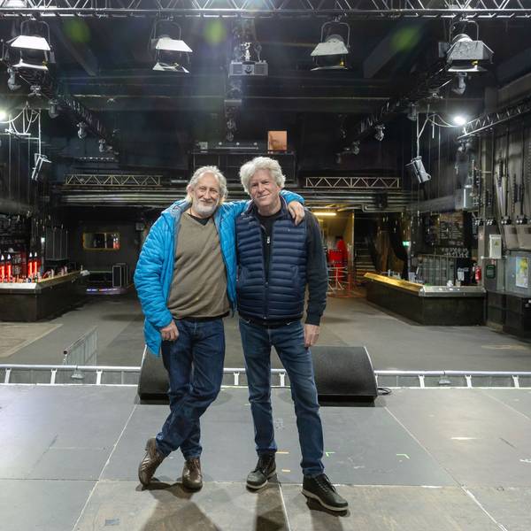 Georg Schmitz-Behrenz und Micki Pick auf der Bühne