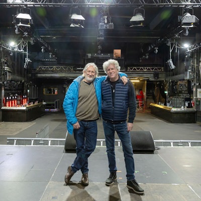 Georg Schmitz-Behrenz und Micki Pick auf der Bühne