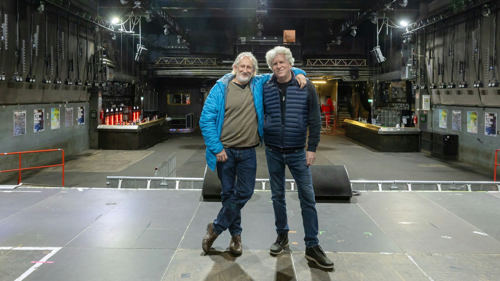 Georg Schmitz-Behrenz und Micki Pick auf der Bühne