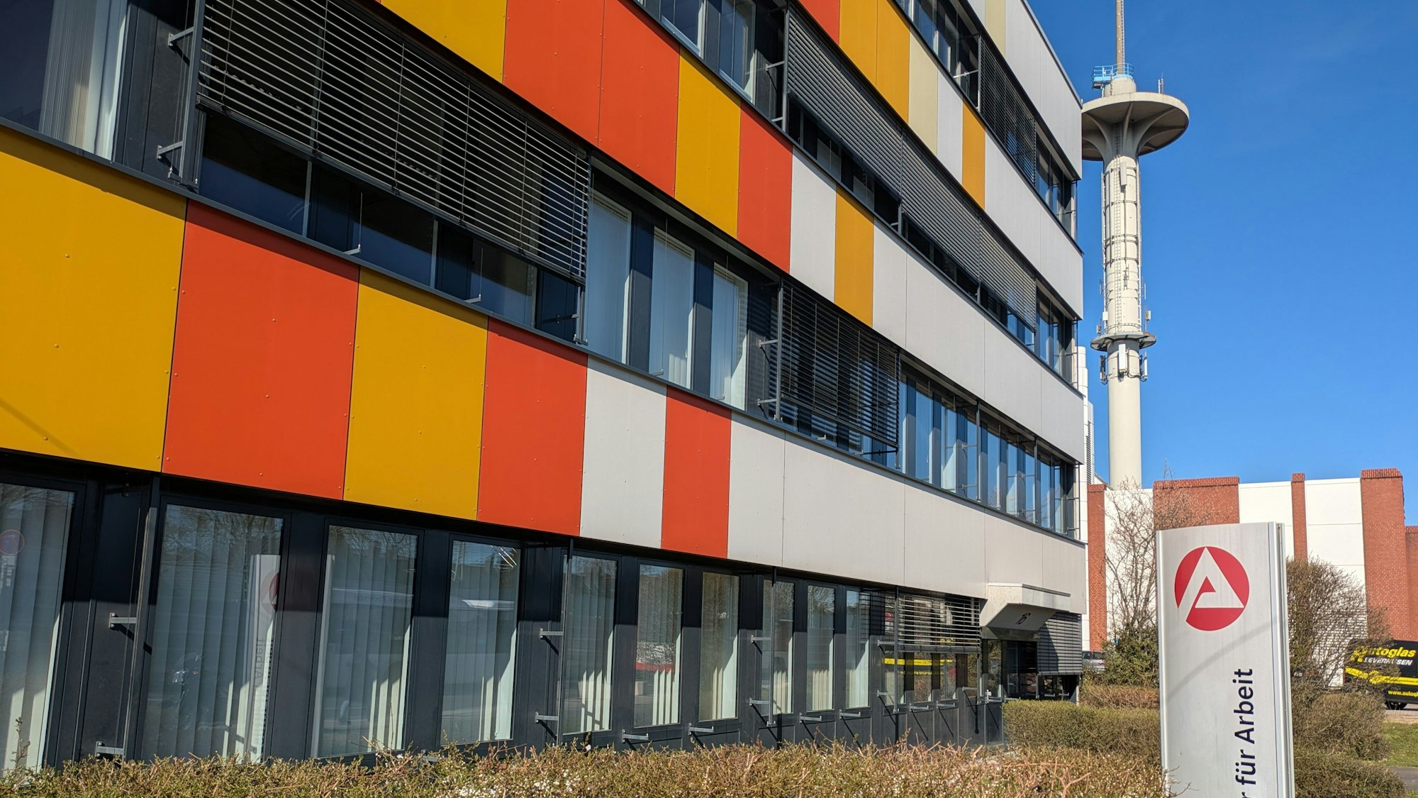 Die Arbeitsagentur in Leverkusen