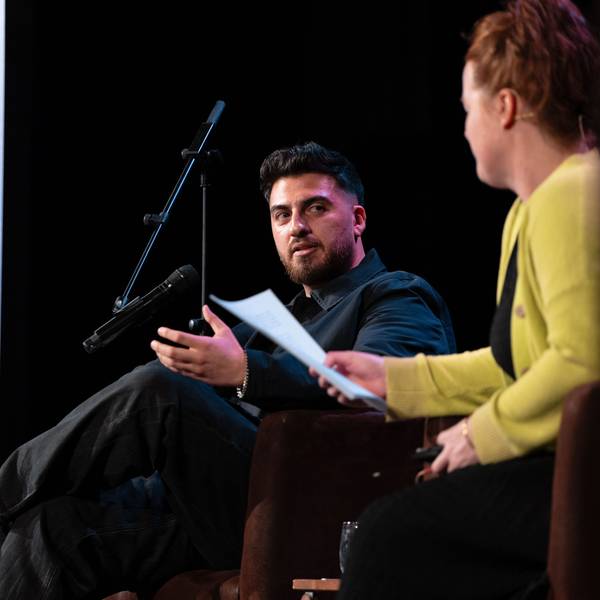 Tahsim Durgun bei der lit.Cologne