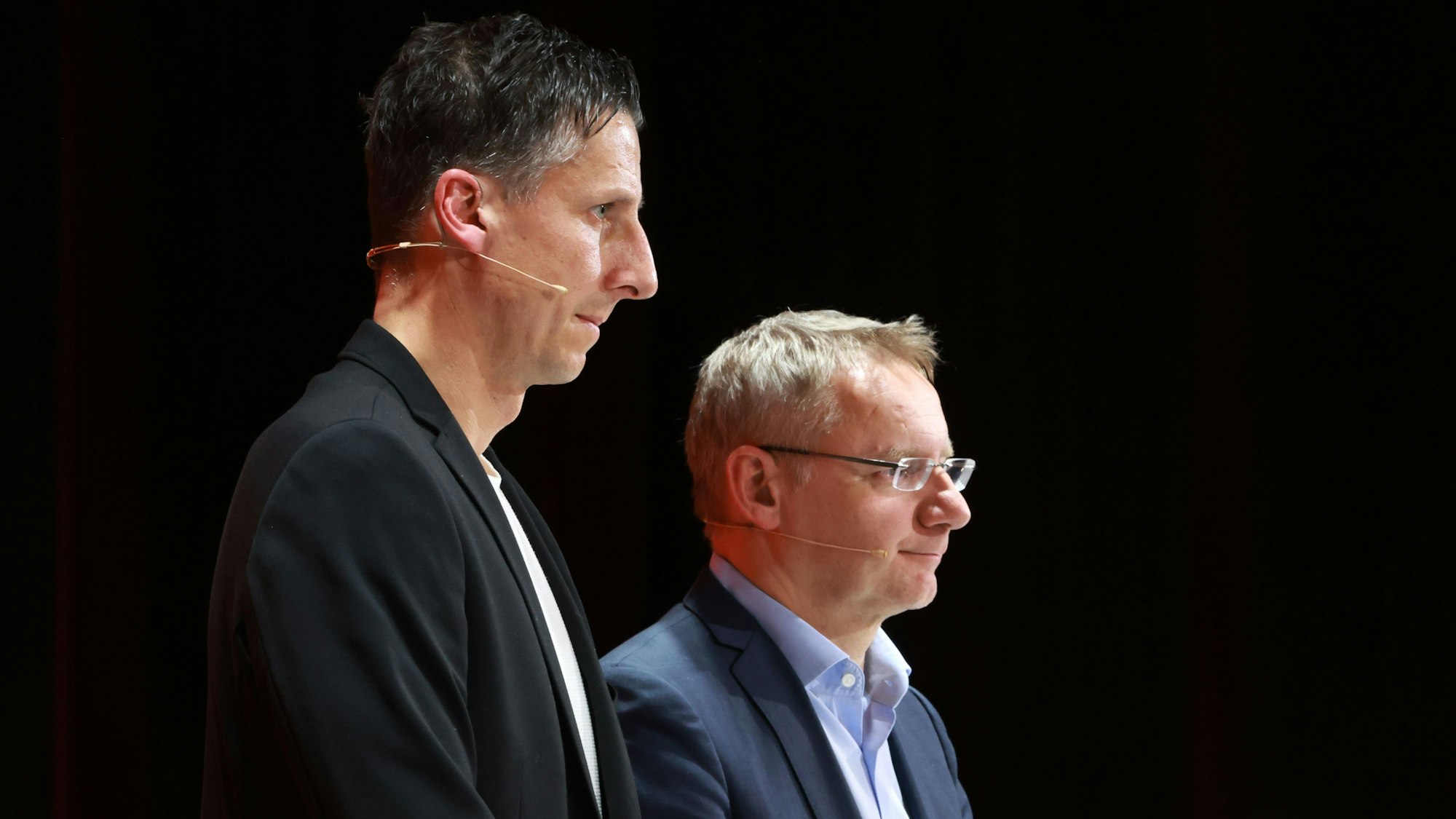 Christian Keller und Vizepräsident Eckhard Sauren