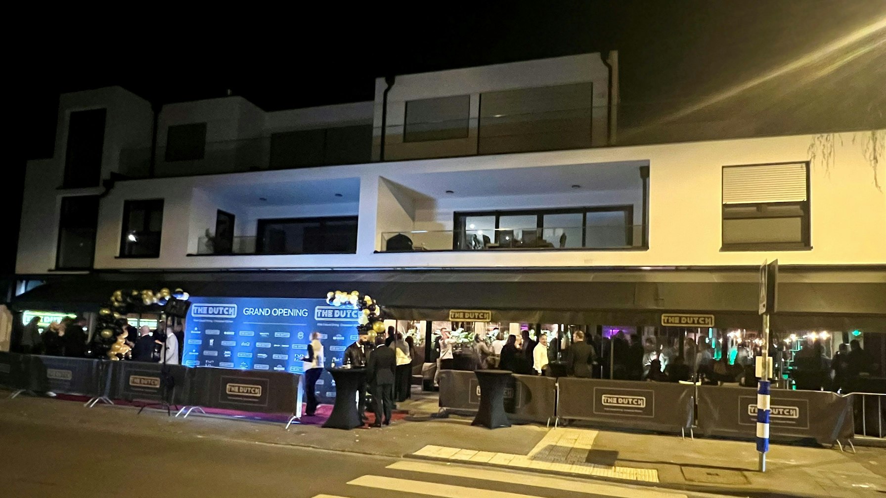 Das Restaurant am Abend der Eröffnung