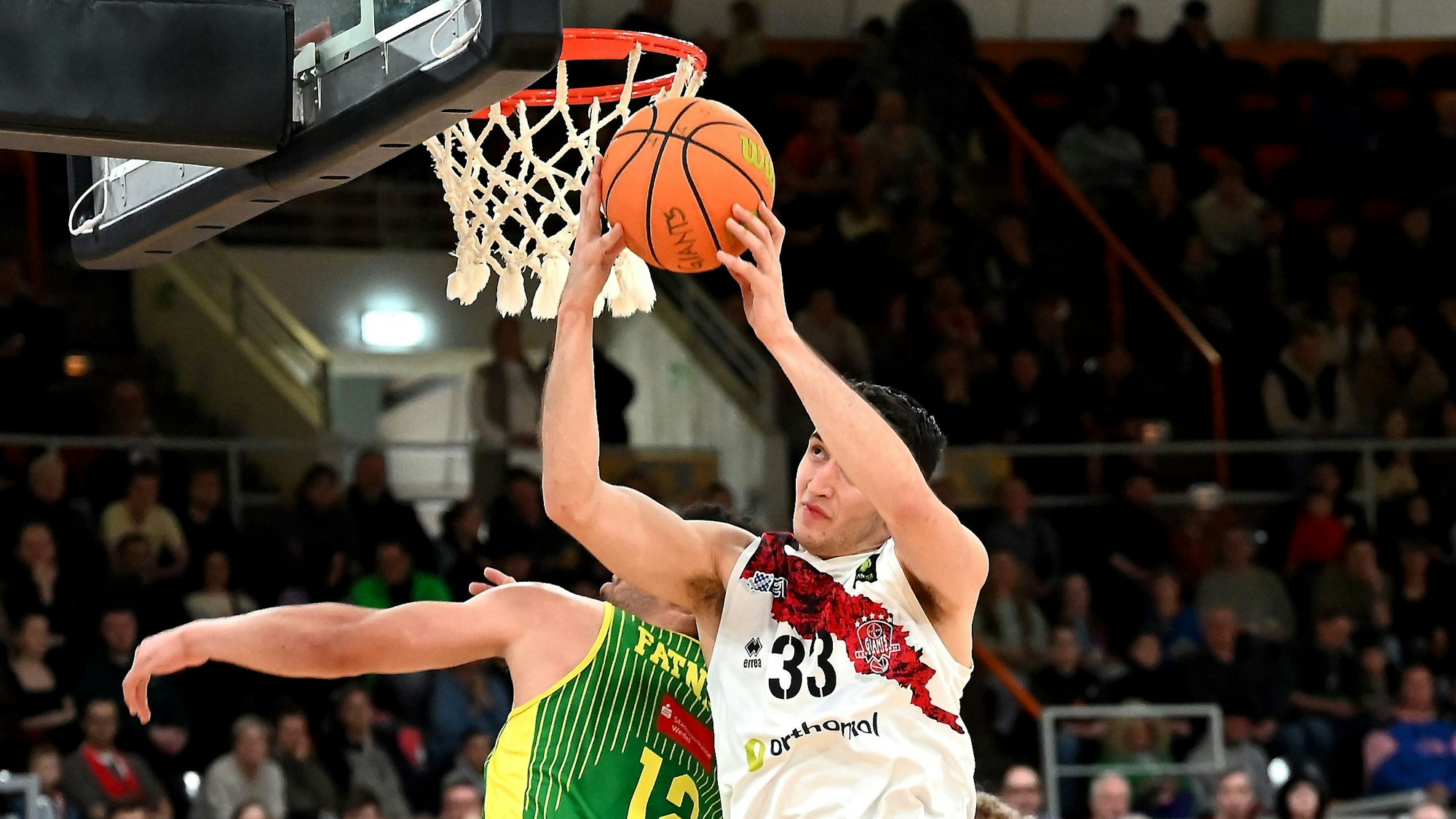 30.03.2025, Basketball-Bayer Giants Leverkusen-Wedel
Dimitrije Djodjevic (Bayer)
Foto: Uli Herhaus
