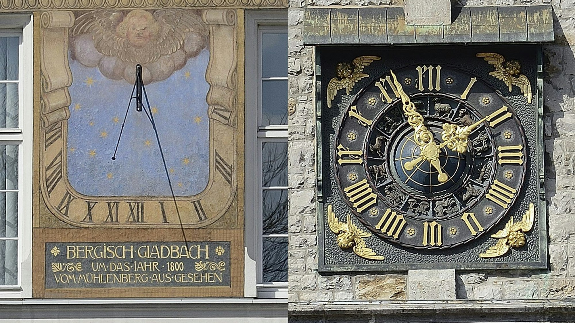 Abgebildet sind die beiden Uhren.