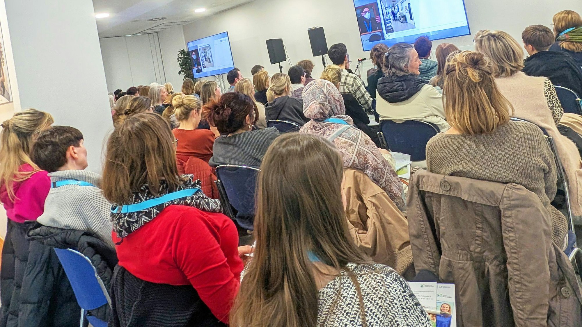 Kinderpalliatrivsymposium Klinikum Leverkusen: Insgesamt verzeichnete das
Klinikum mehr als 160 Gäste.