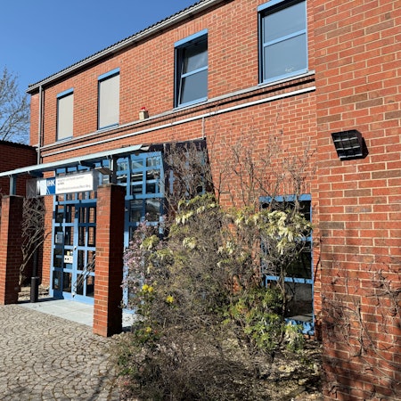 Die IHK-Zweigstelle an der Schusterinsel in Opladen