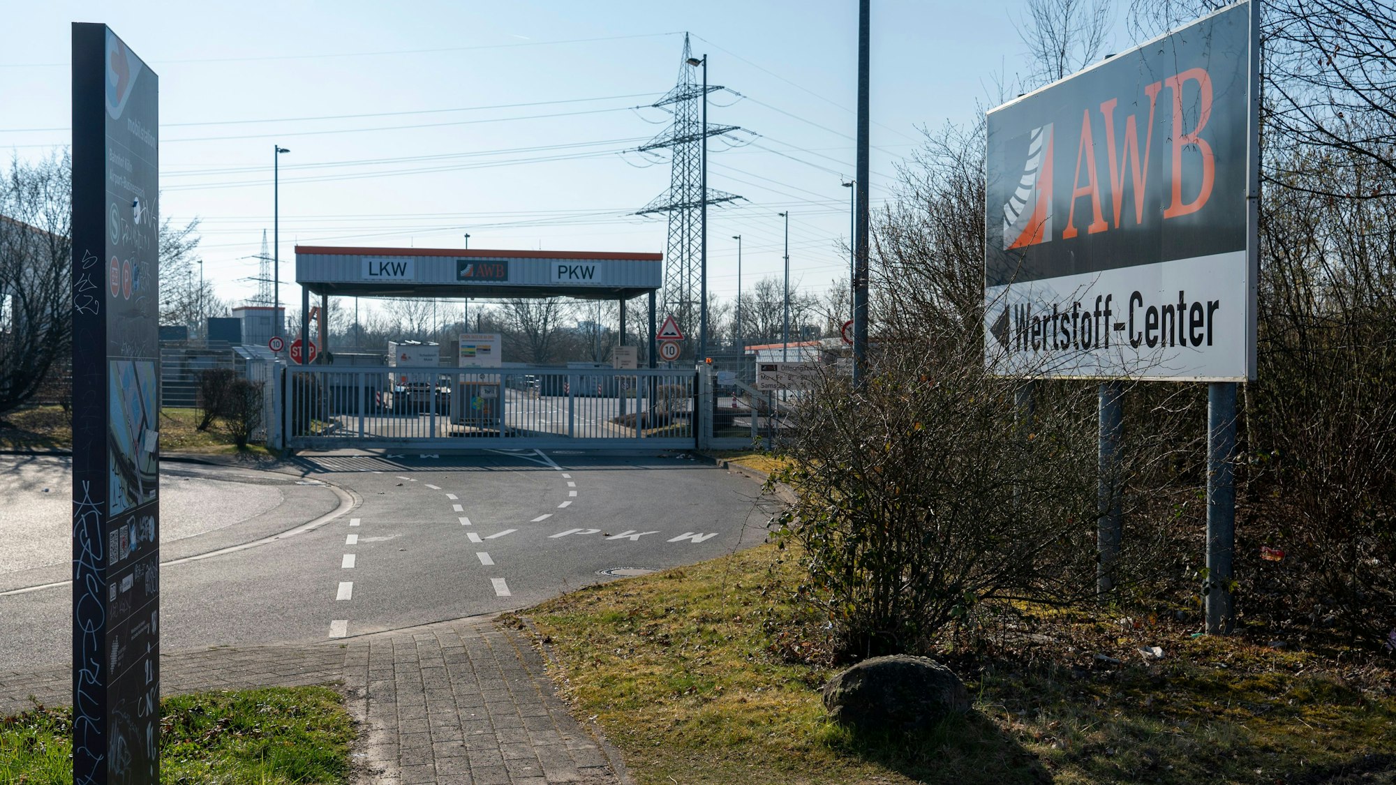 Zu den Osterfeiertagen erwartet die AWB ein erhöhtes Aufkommen an den Wertstoff-Centern.