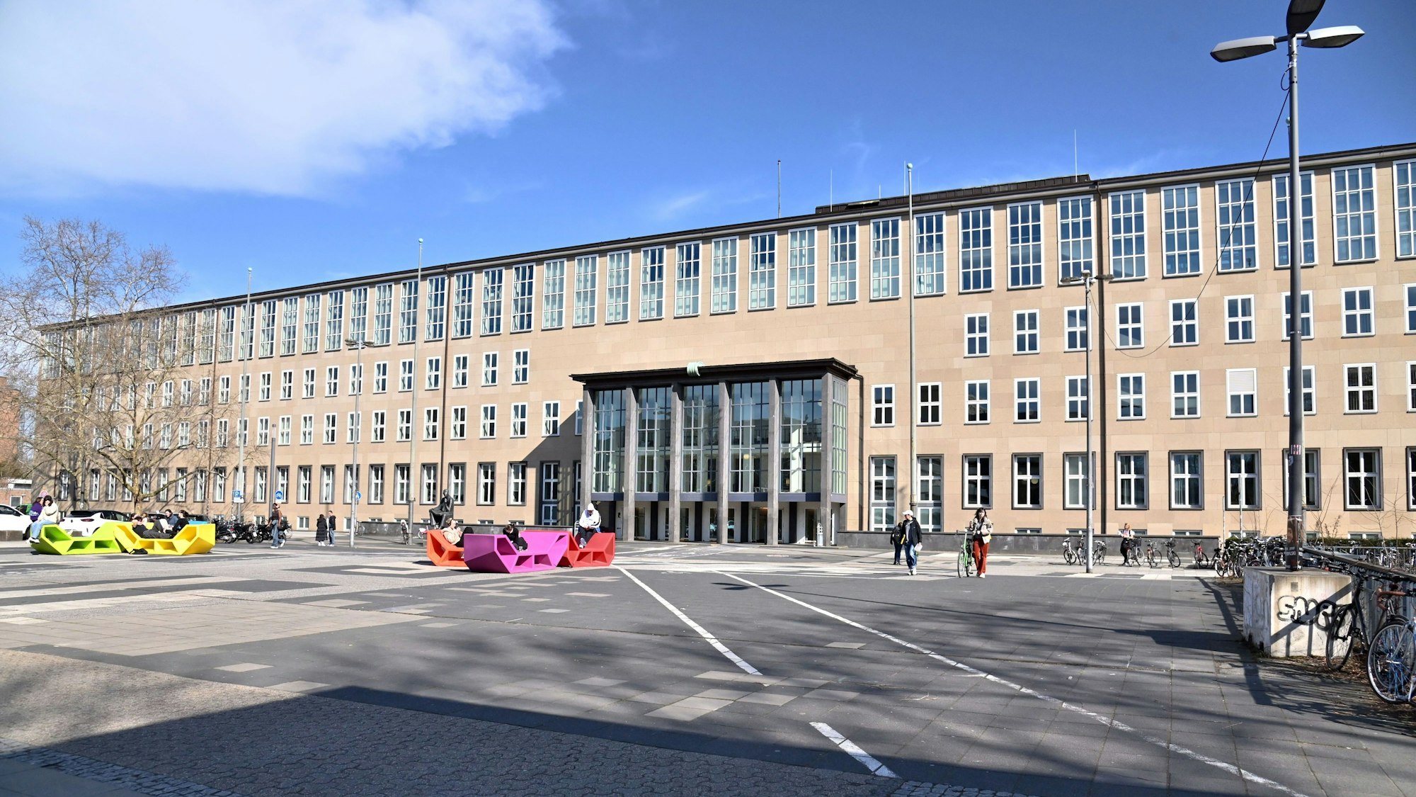 Das Hauptgebäude der Universität zu Köln.