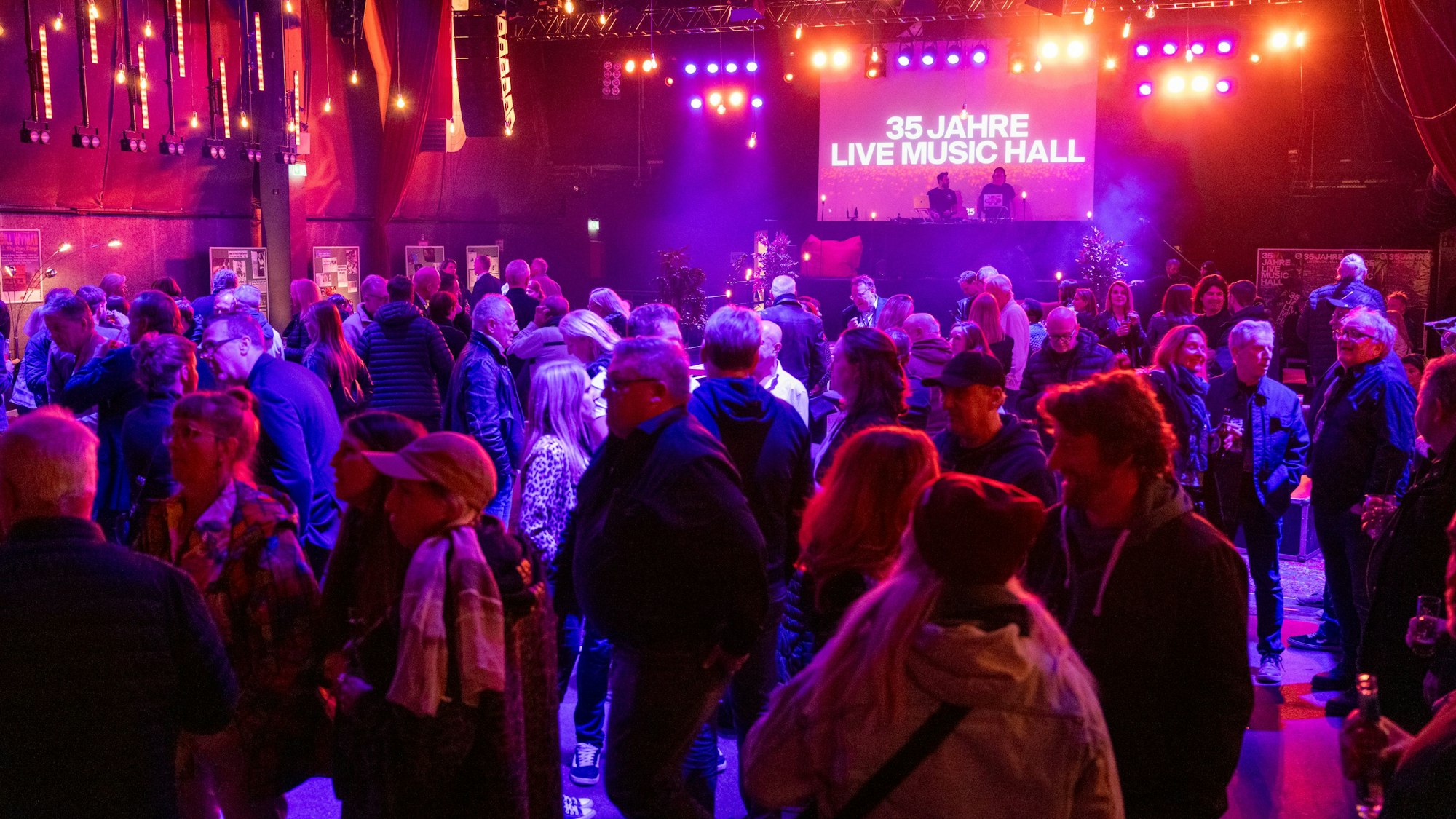 Feier zum 35. Jubiläum der Live Music Hall.