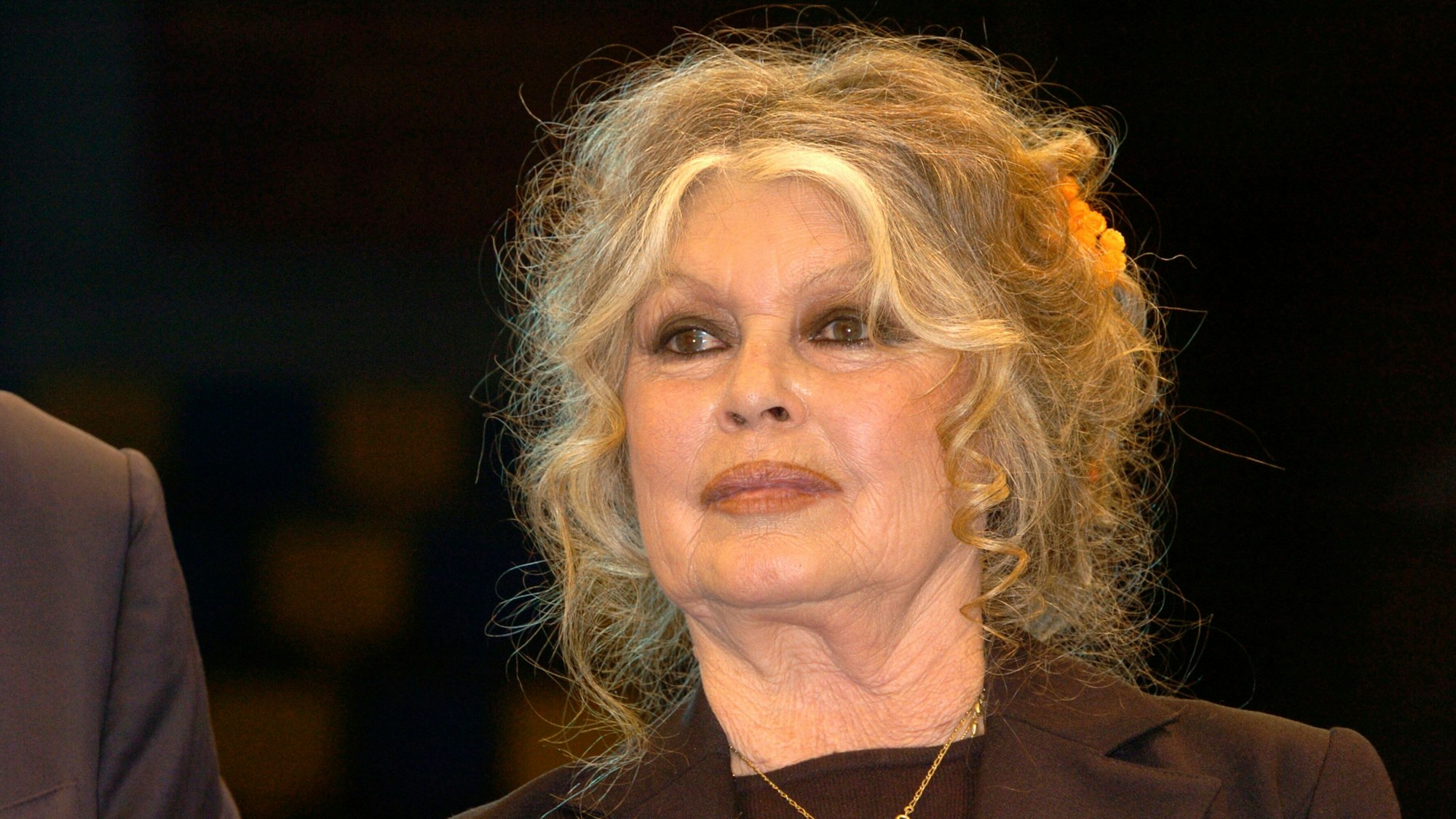 Brigitte Bardot bei einer öffentlichen Veranstaltung.