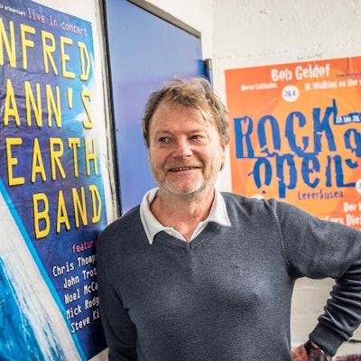 Reiner Hilken im Jugendzentrum Bunker.