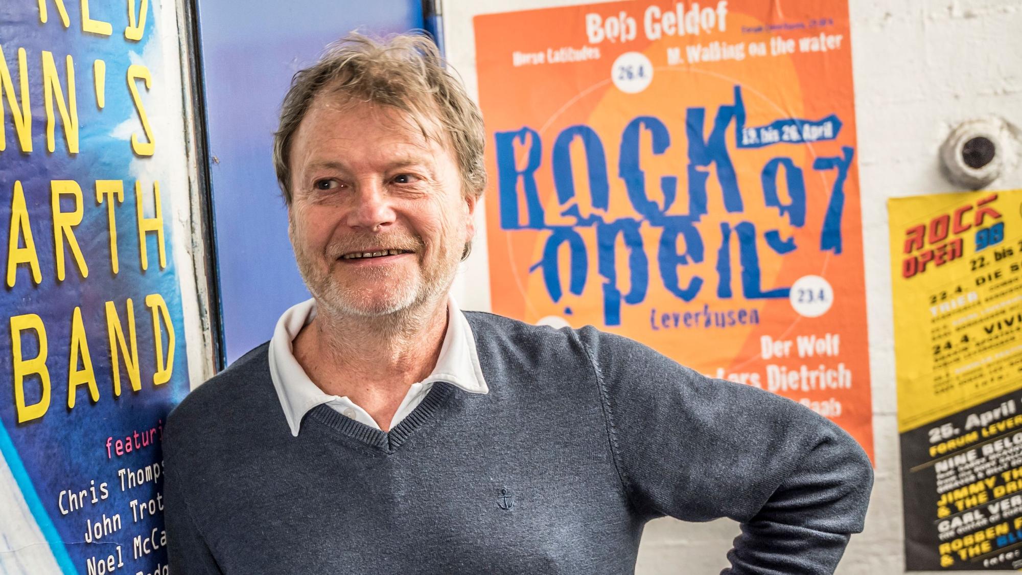 Reiner Hilken im Jugendzentrum Bunker.
