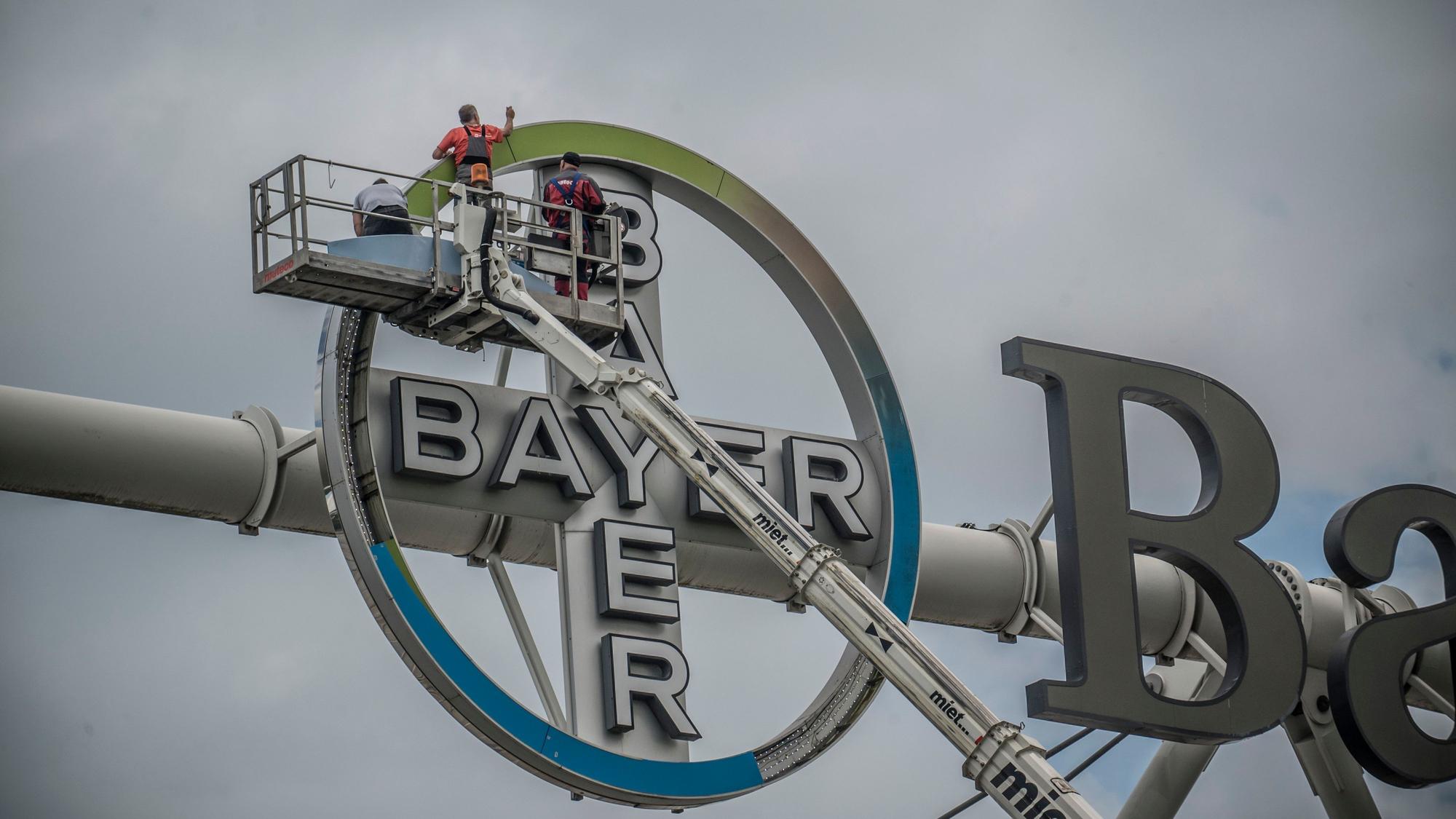 Bayerkreuz wird aufpoliert/ ausgewechselt zur Meisterschaft. Bild: Ralf Krieger