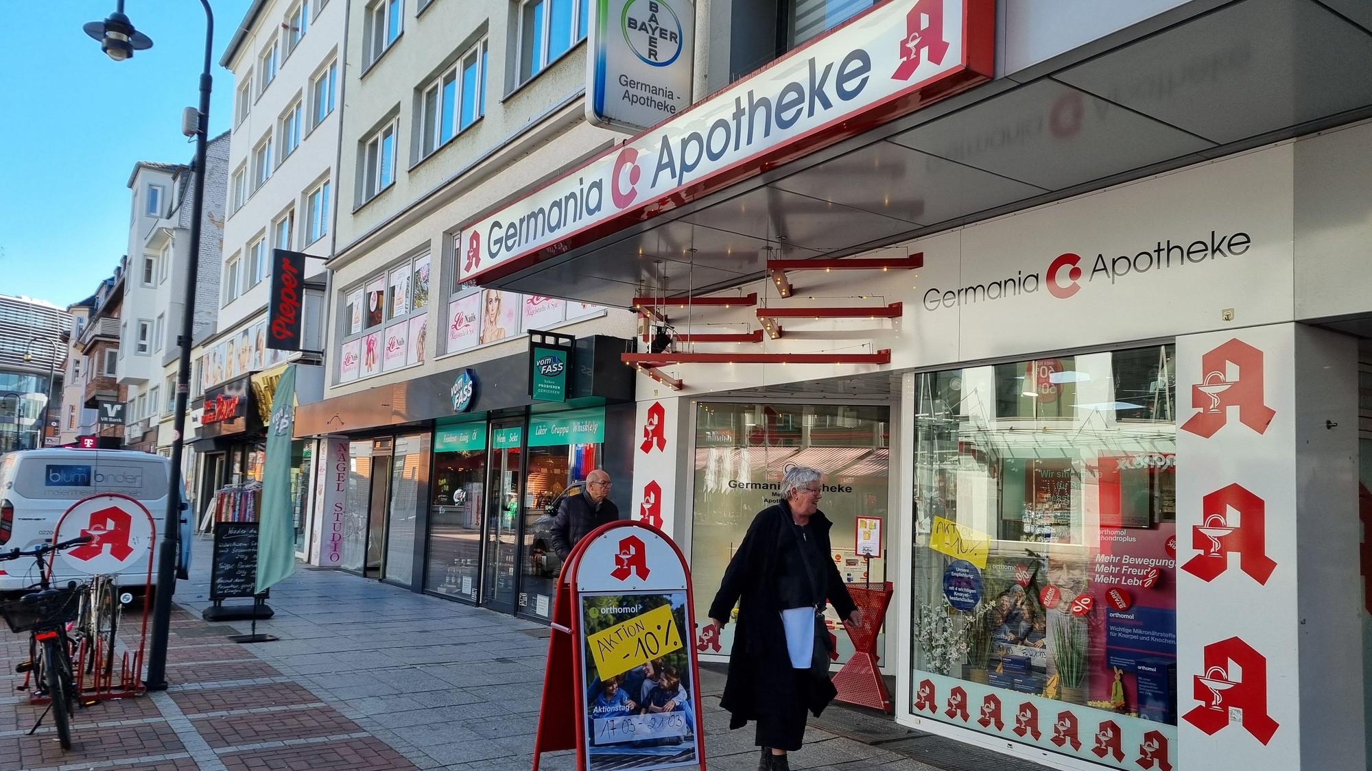 Apotheken in Leverkusen-Wiesdorf