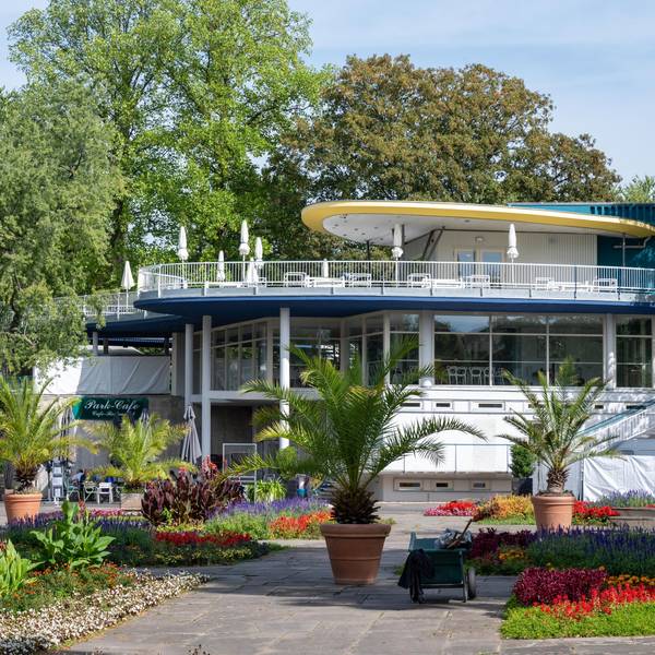 Das Parkcafé im Rheinpark (Archivbild)