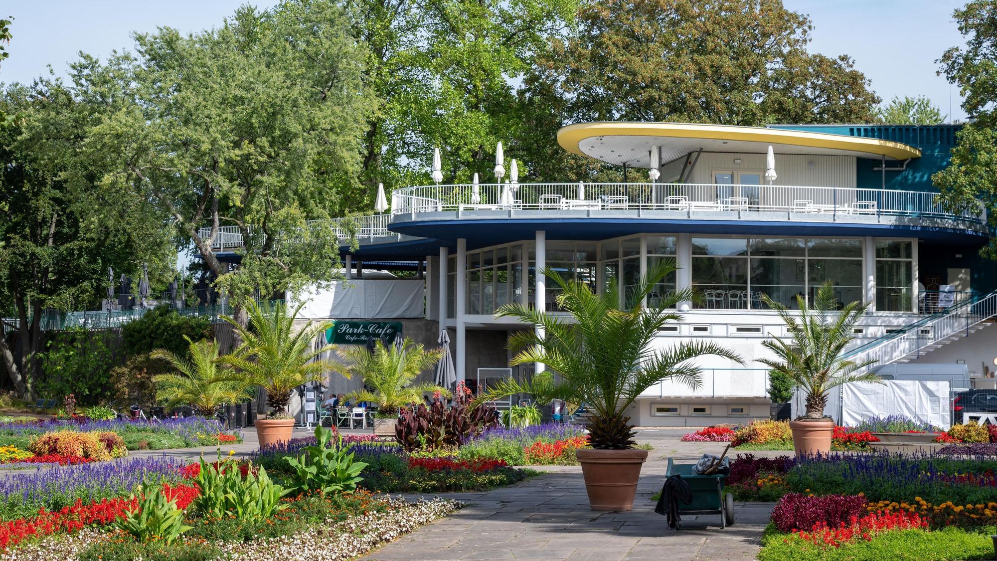 Das Parkcafé im Rheinpark (Archivbild)