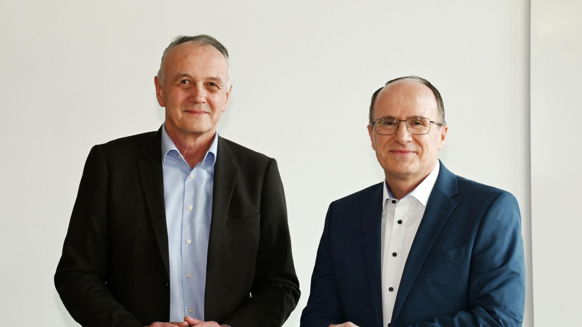 10.03.2025 Köln. Wir müssen streiten über Thema Wohnungsnot, mit Thomas Tewes (Brille) und Hans Jörg Depel. Foto: Alexander Schwaiger