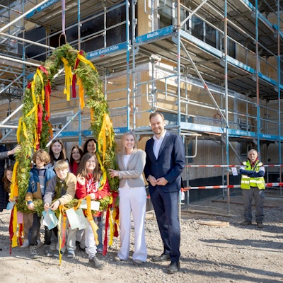 Richtfest Gesamtschule Ossendorf