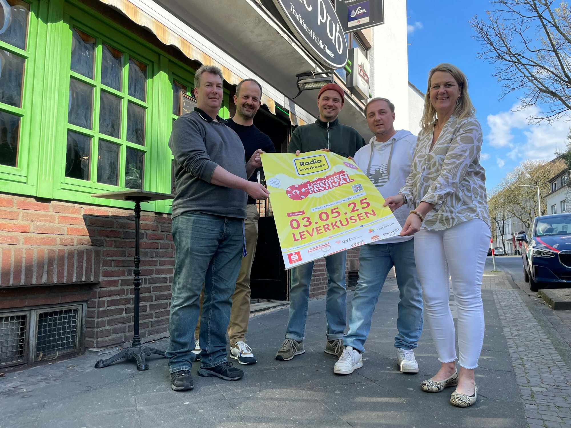 Die Organisatoren freuen sich aufs Kneipenfestival am 3. Mai 2025.