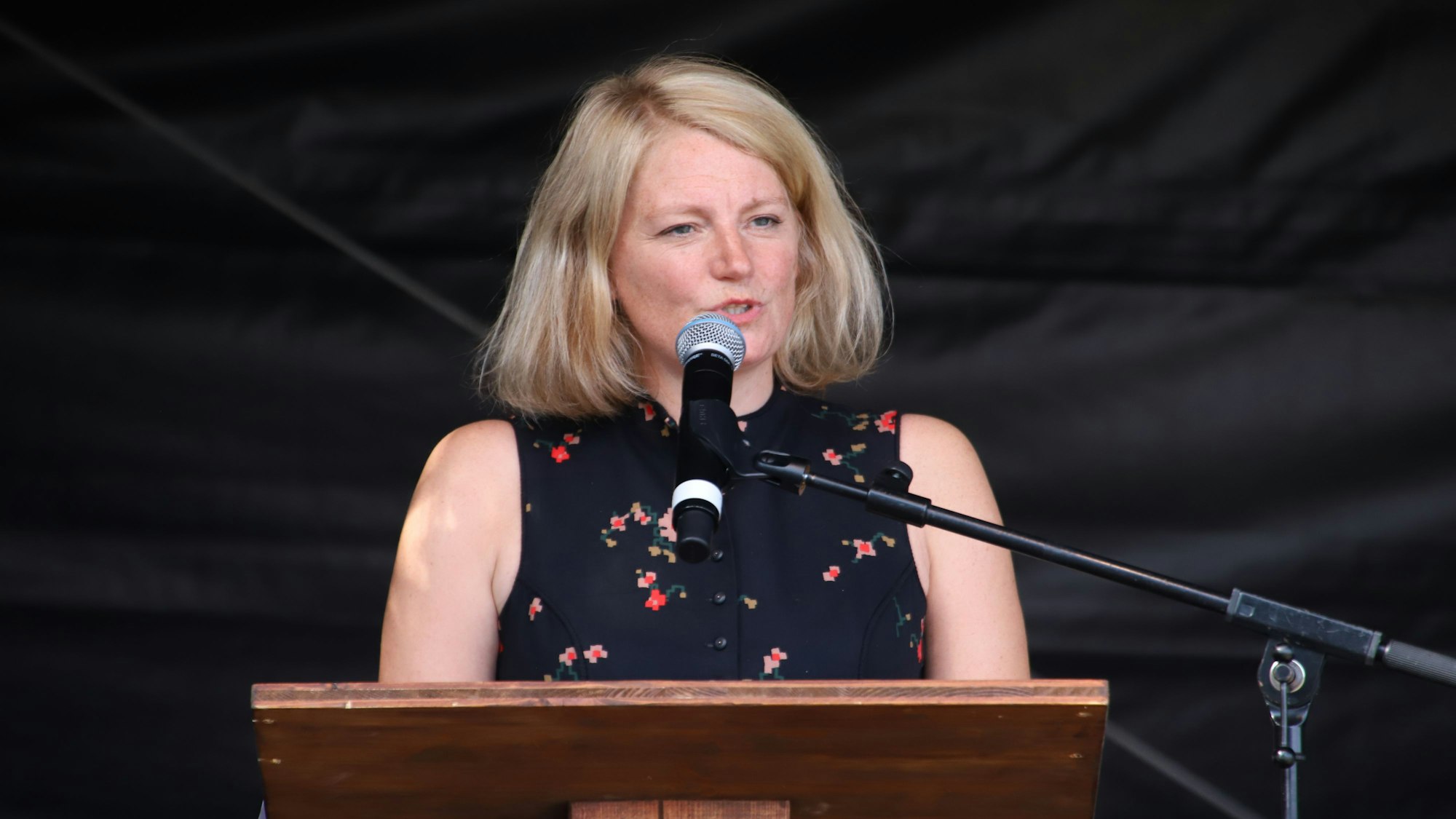 Alexandra Gauß will Bürgermeisterin von Windeck bleiben.