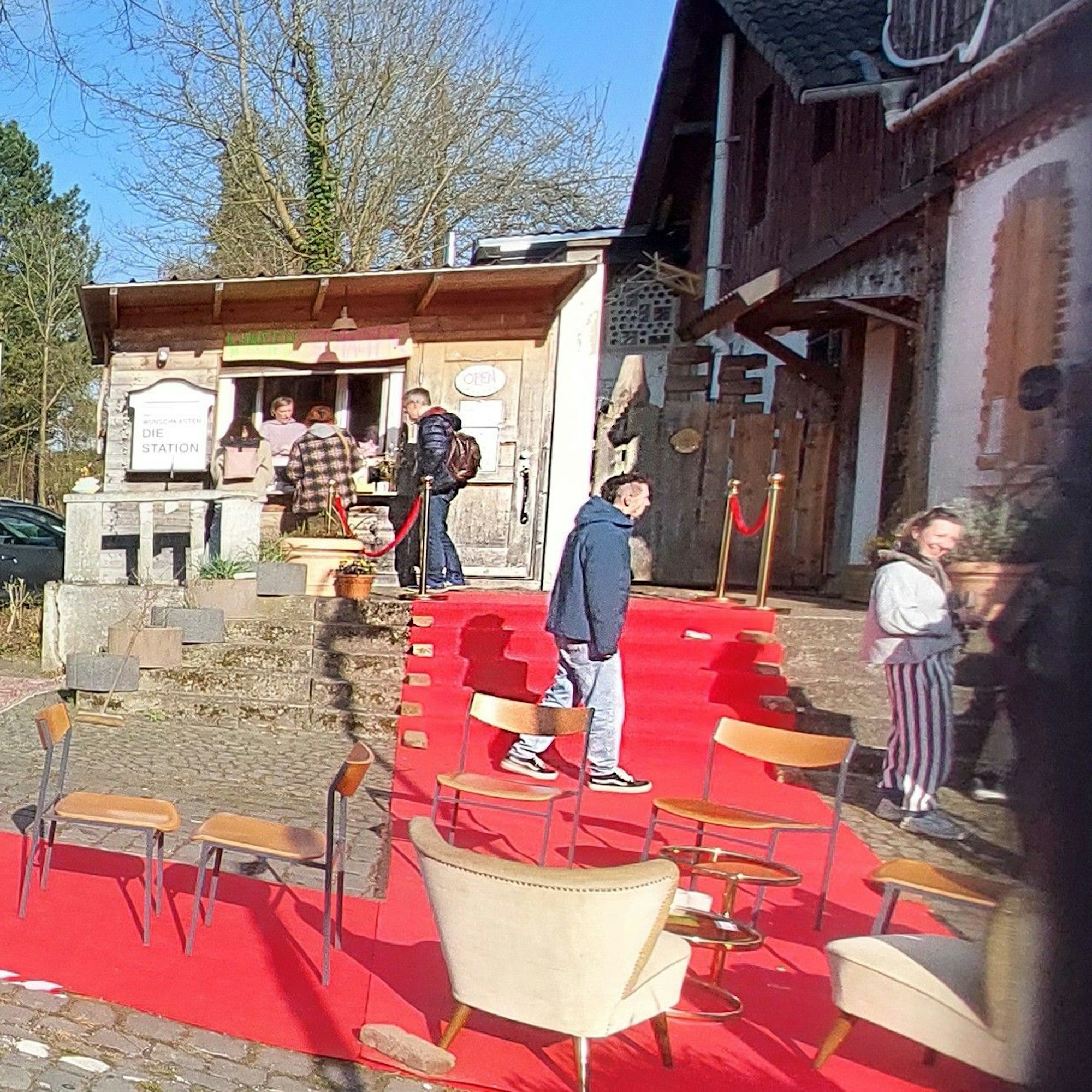 Vom „Kulturhafen Au“, der gegenüber dem Bahnhof sein Domizil, geht die Initiative für die „Station“ aus.