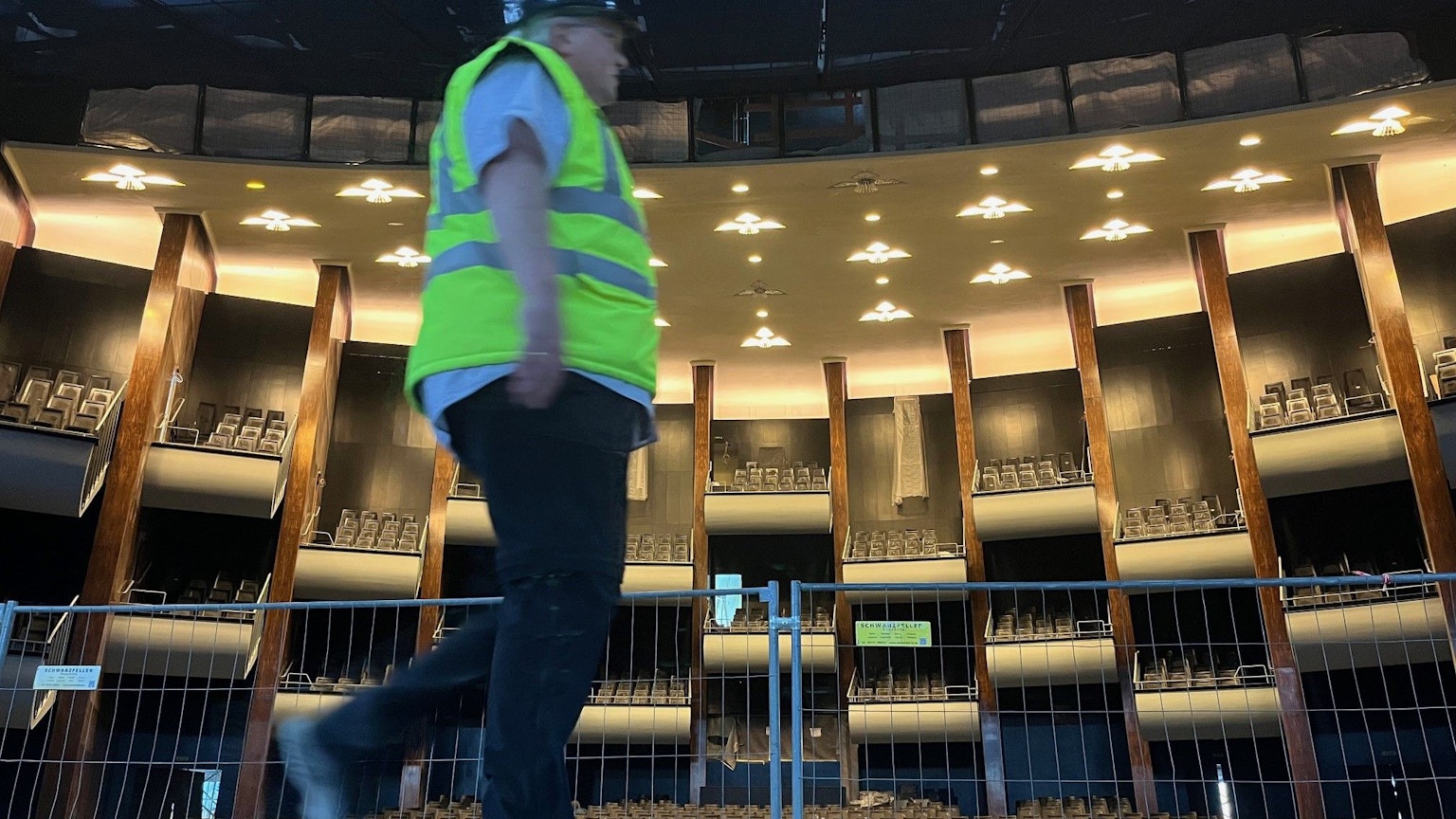 Der Blick in den Zuschauersaal der Oper.