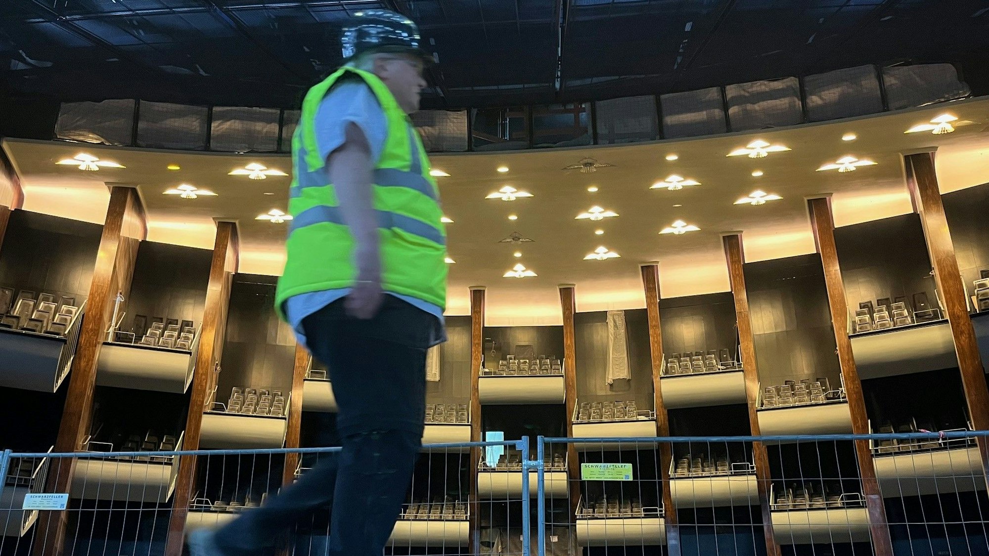 Blick in den Opernsaal im April 2024.