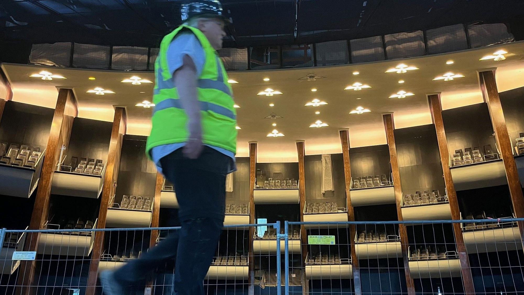 Der Blick in den Zuschauersaal der Oper.