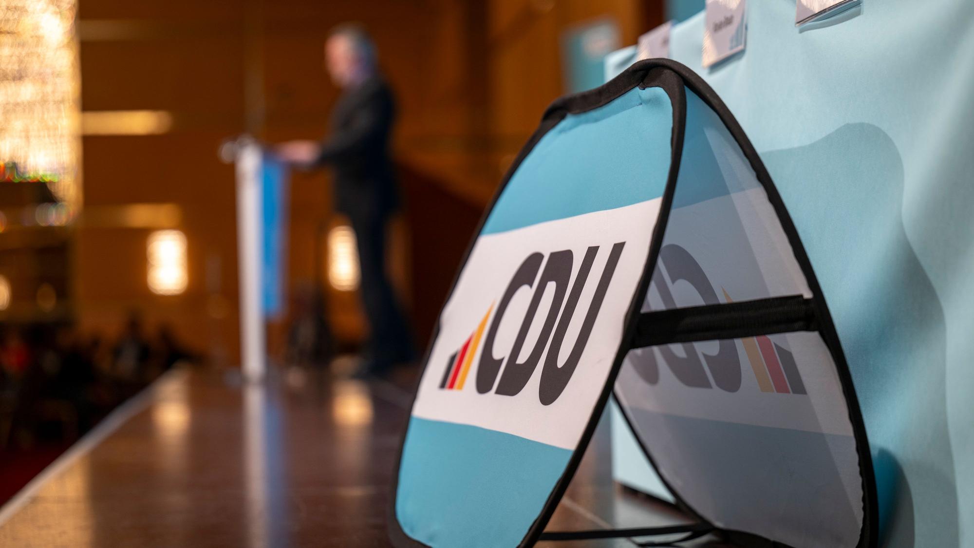 Das Bild zeigt die CDU-Mitgliederversammlung 2024.