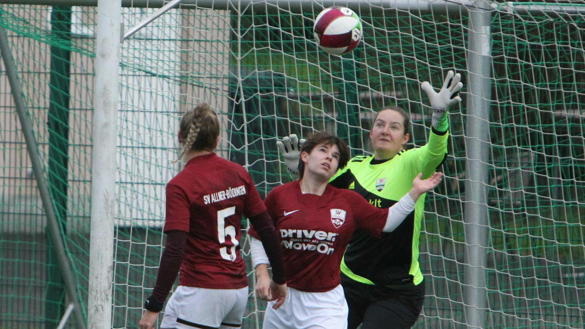 Im Tor beim SV Allner-Bödingen ist Lisa Hennes eine Stütze der Mannschaft.