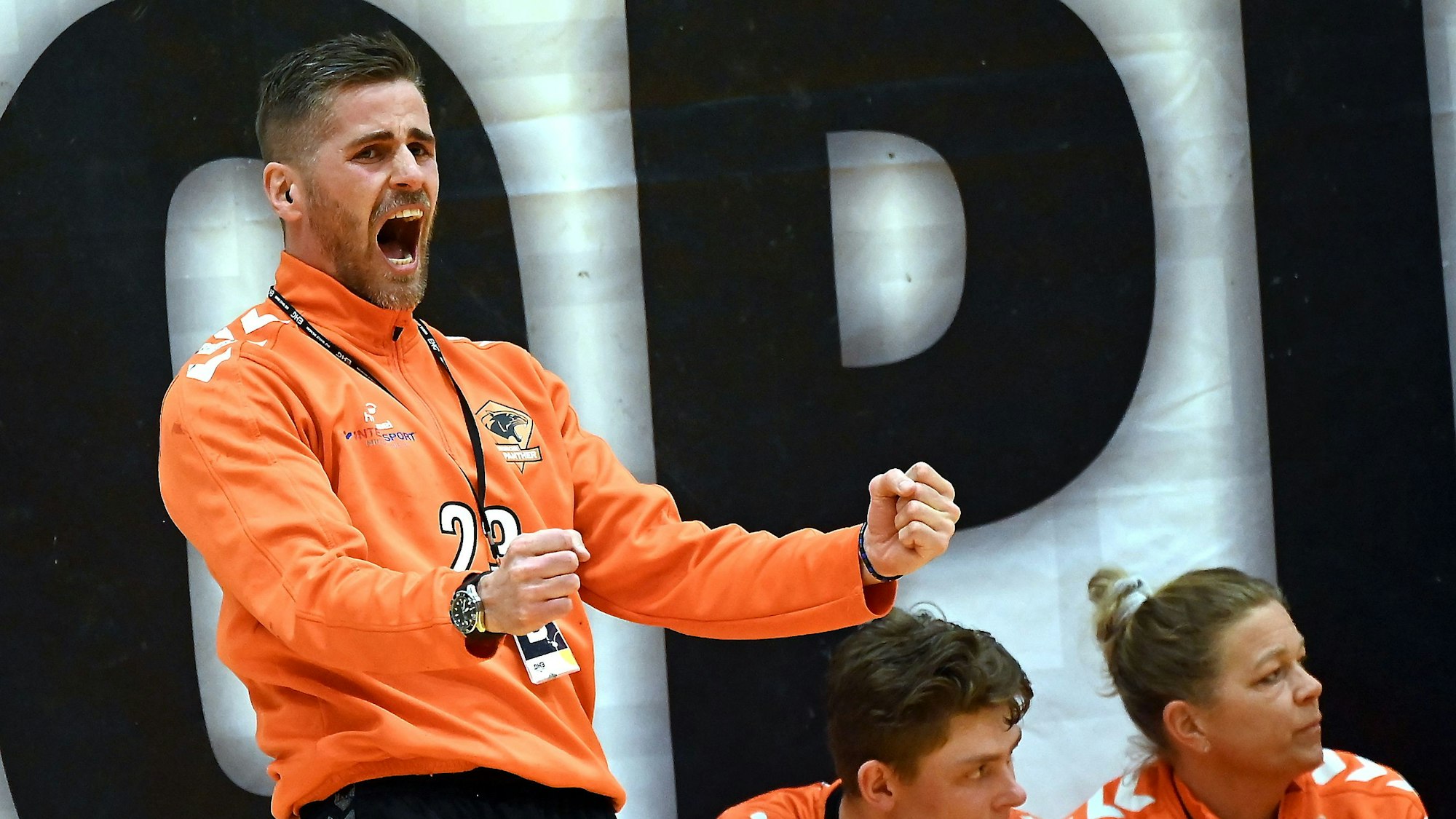 21.03.2025, Handball-Tus Opladen-Bergische Panther
TR: Alexander Oelze (Panther)
Foto: Uli Herhaus