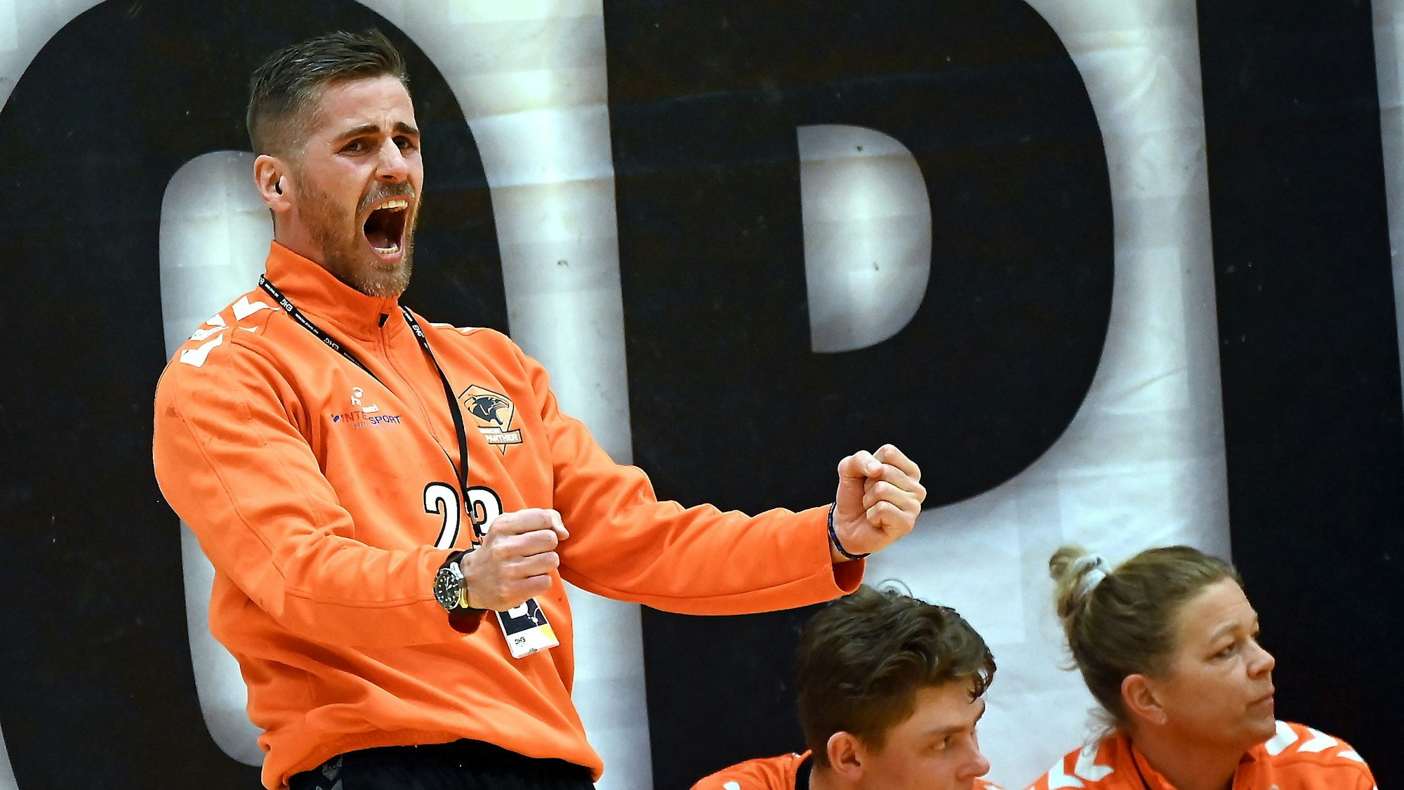 21.03.2025, Handball-Tus Opladen-Bergische Panther
TR: Alexander Oelze (Panther)
Foto: Uli Herhaus