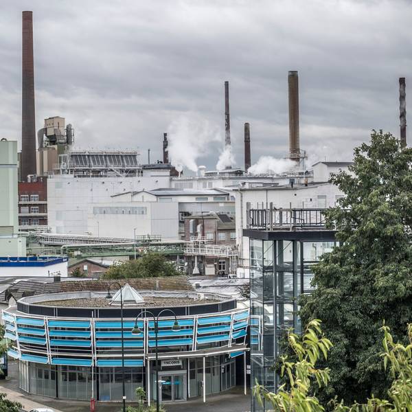 Blick von Nordwesten auf den Chempark