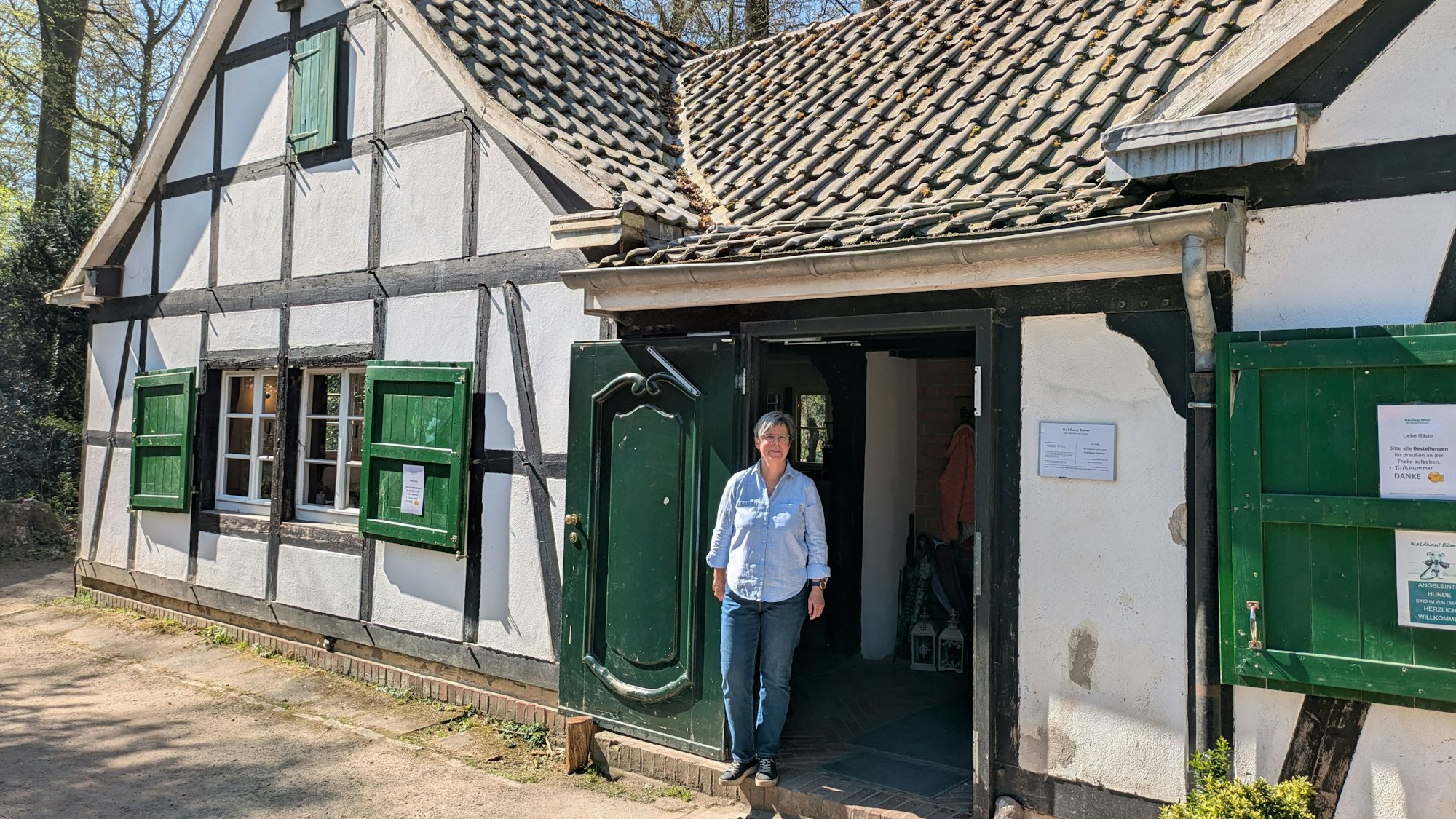 Sigrid Fischer möchte das Café Waldhaus Römer in neue Hände übergeben.