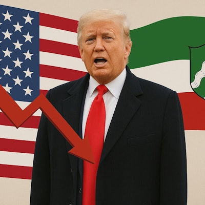 Mit KI (ChatGPT) erstellt: Donald Trump und die Auswirkungen auf die NRW-Wirtschaft