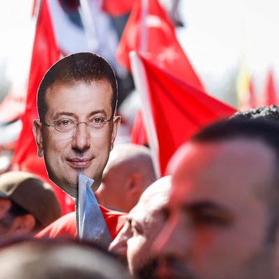 Oberbürgermeister Ekrem Imamoglu war am 19. März inhaftiert worden. Seitdem gibt es Proteste in Istanbul. (Archivbild)