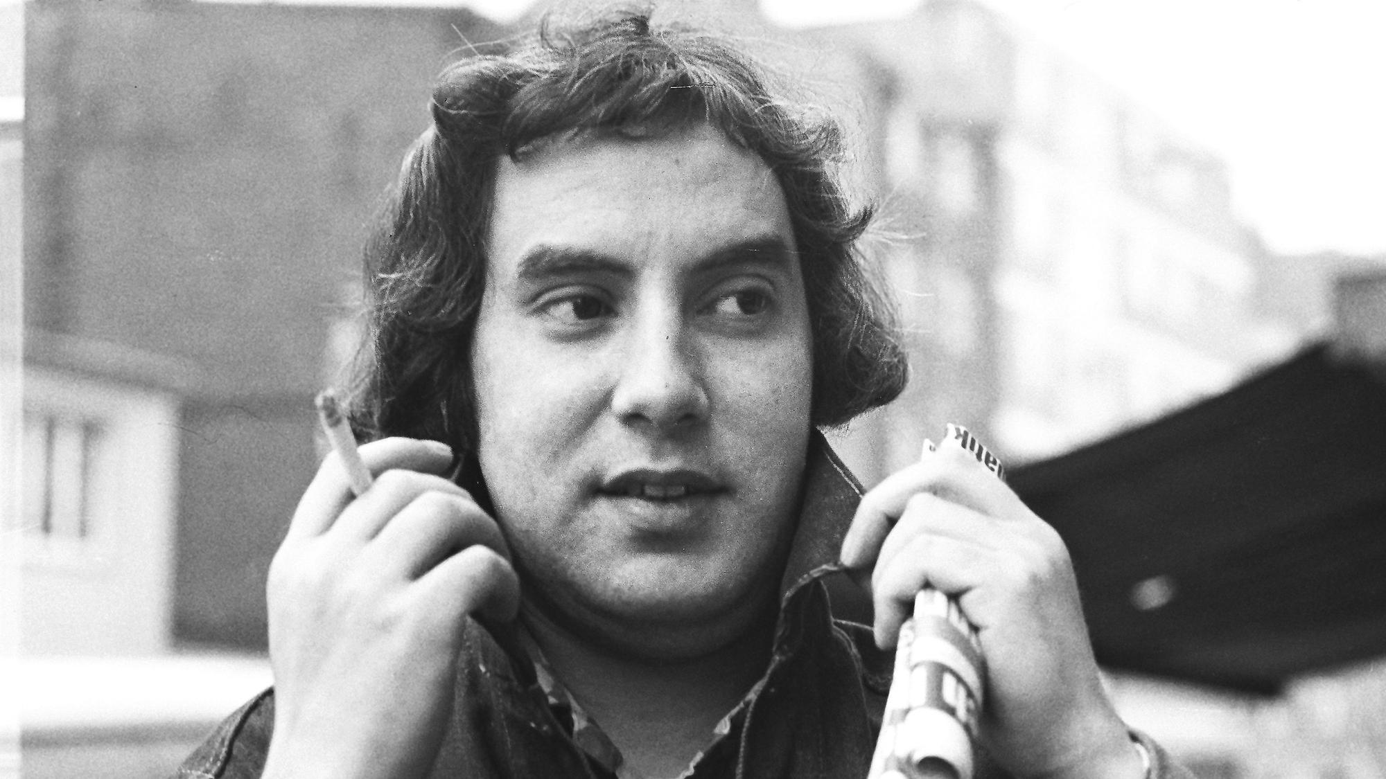 Schriftsteller Rolf Dieter Brinkmann im Jahr 1969