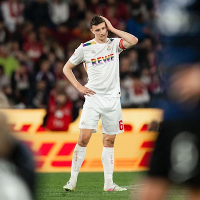 Eric Martel während der Partie.