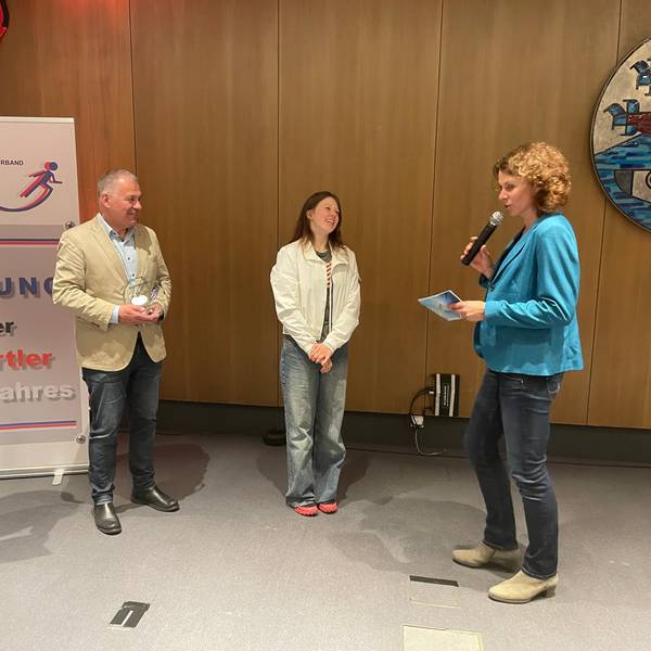 Leicht verspätet, aber glücklich: Polina Stepanchenko ist Leichlingens Jugendsportlerin des Jahres.