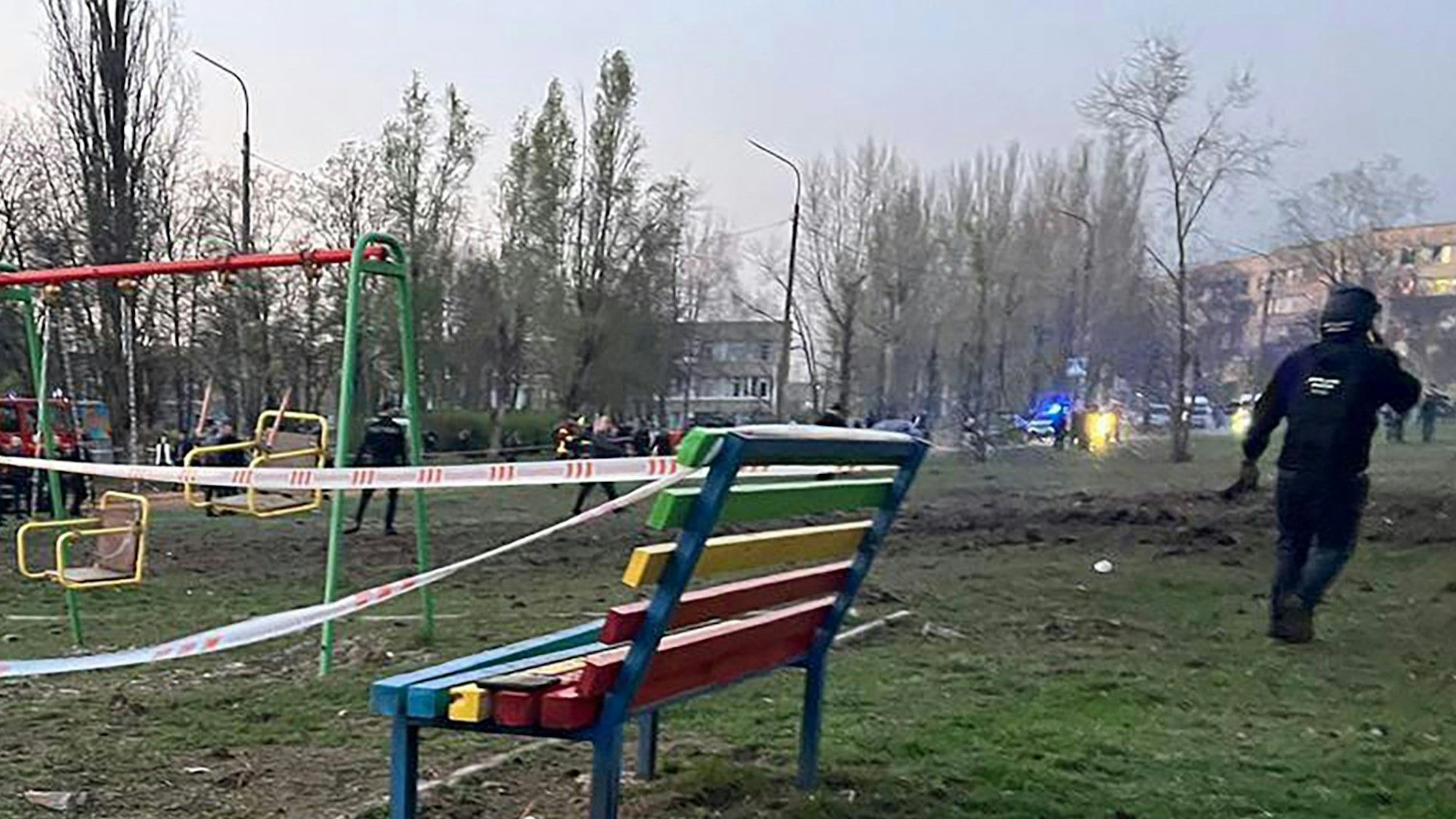 Neun Kinder starben am Freitag bei einem russischen Raketenangriff auf einen Kinderspielplatz in Krywyj Rih. (Archivbild)