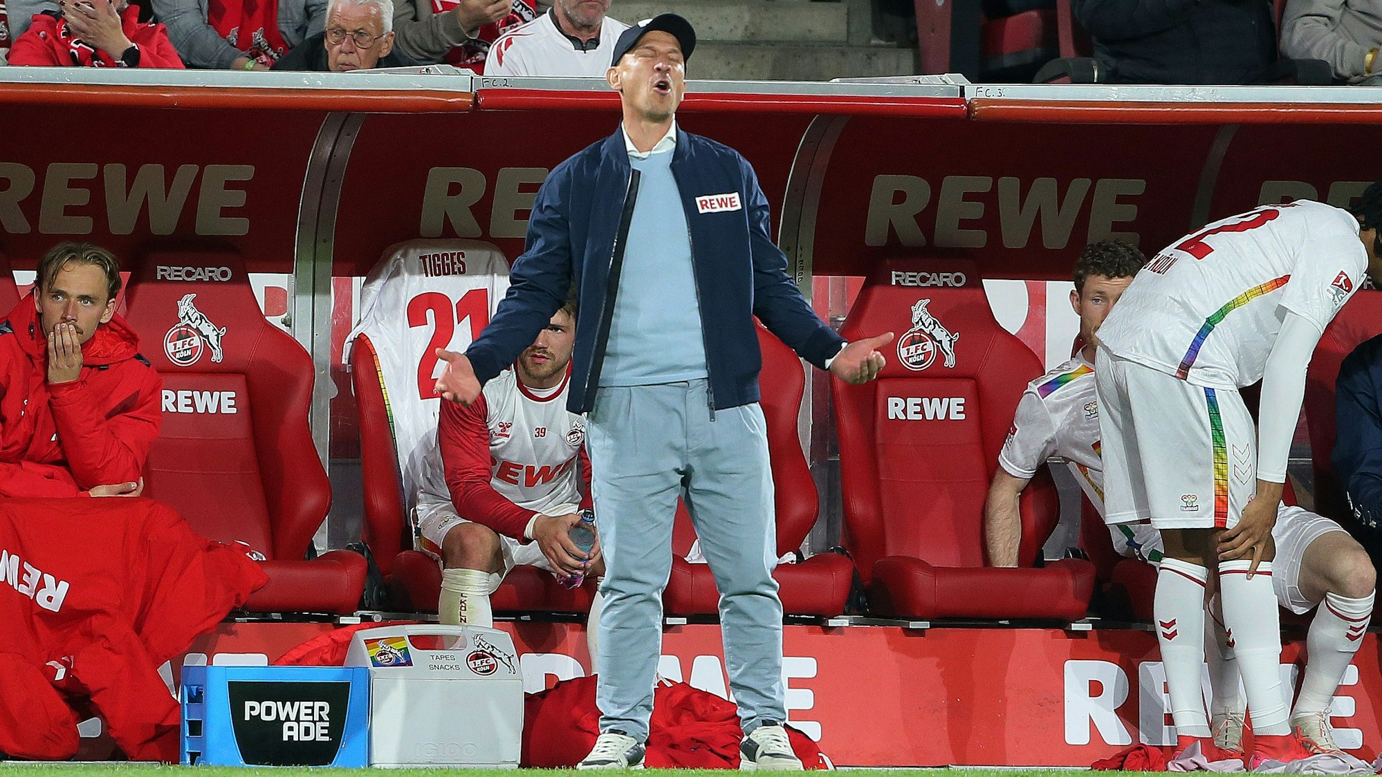 Gerhard Struber litt am Samstag mit seiner Mannschaft.