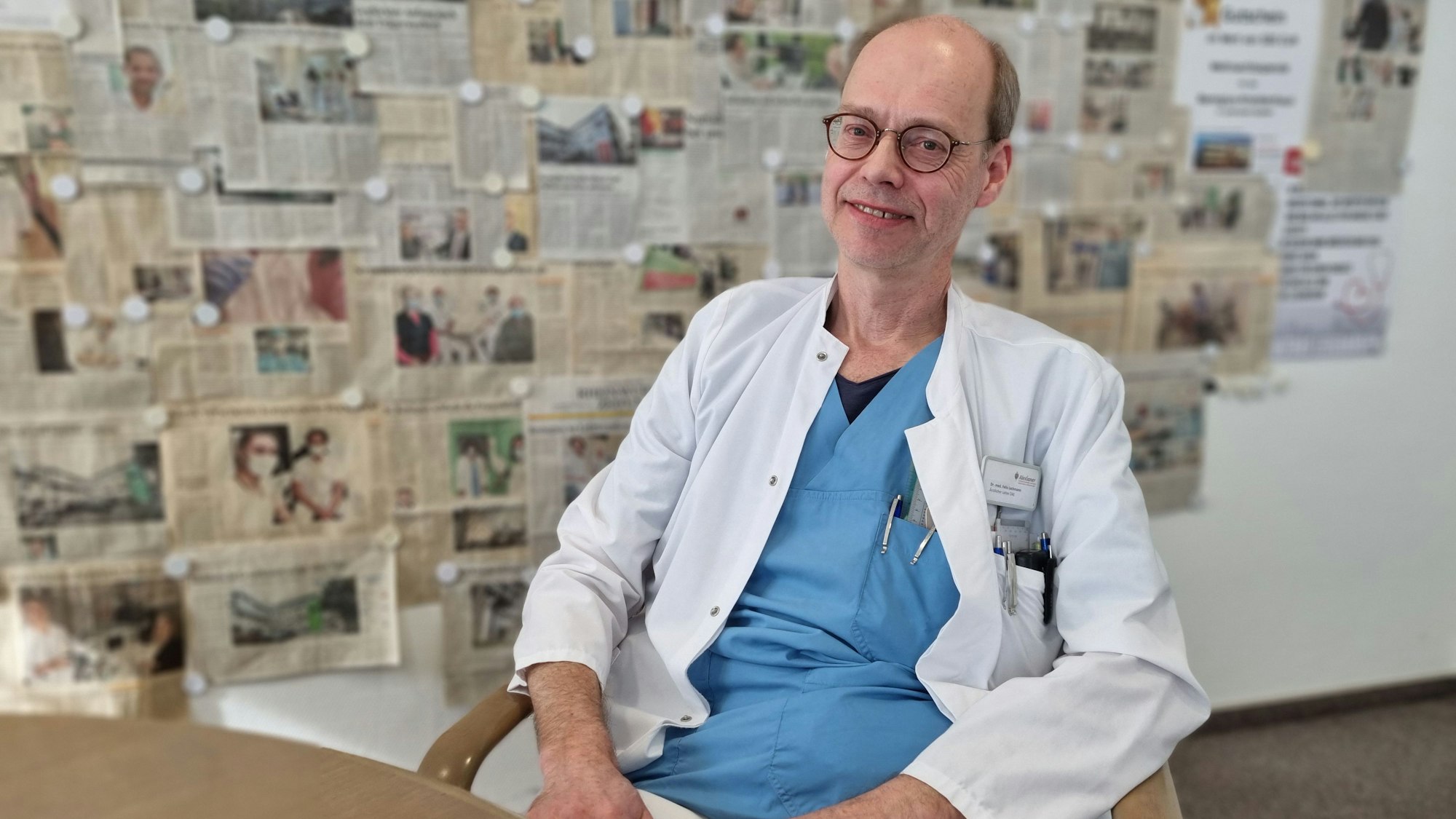 Felix Lachmann, leiter der Notaufnahme Remigius-Krankenhaus Leverkusen-Opladen