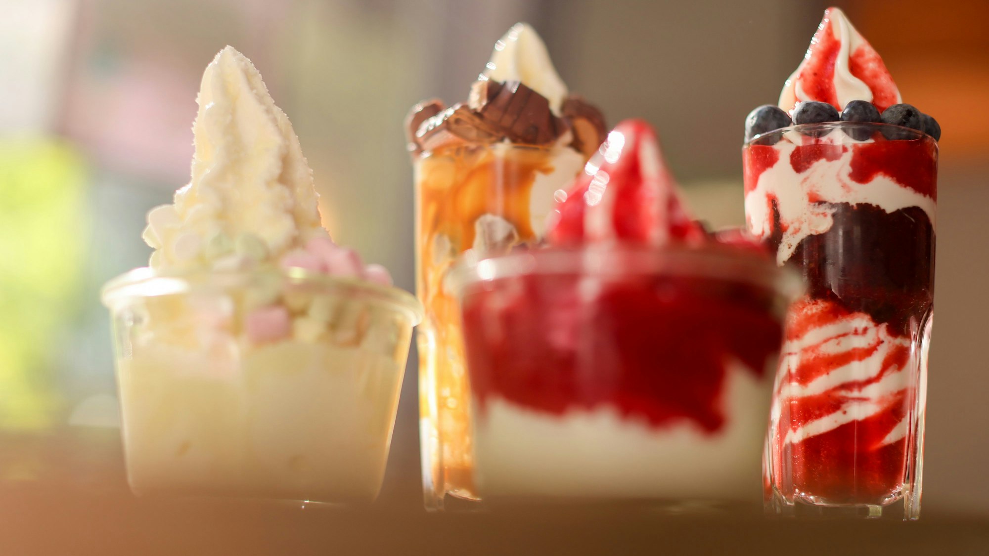 Frozen Yogurt im Fairytale Frozen Yogurt. (Archivbild)