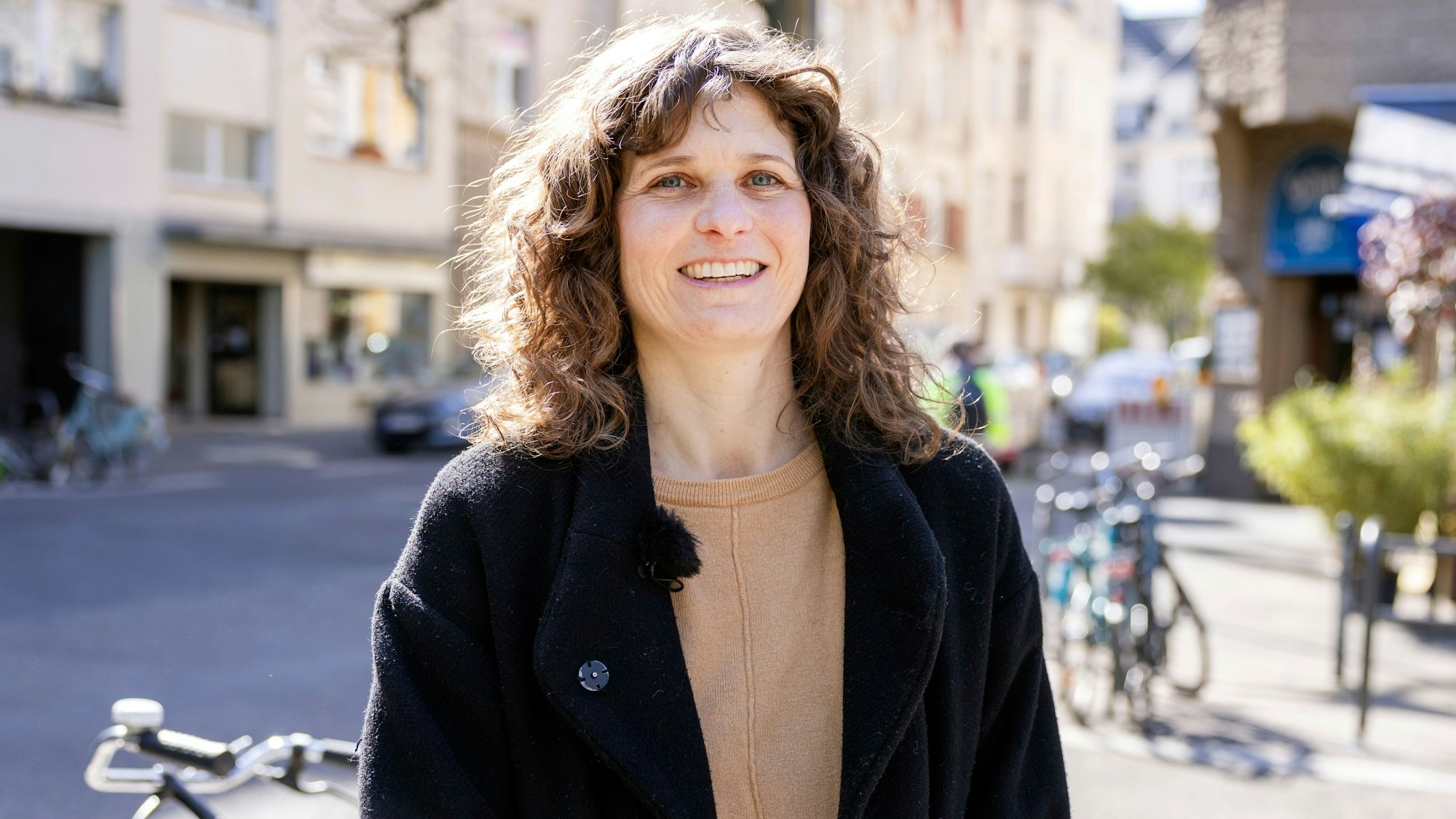 Britta Buch, die neue Fußverkehrsbeauftragte der Stadt Köln